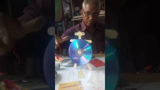 Working model of gyroscope how to make DEI FOE [upl. by Can]