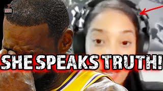 She EXPOSED LeBron James Better than ANALYSTS on TV😯🤔💯 [upl. by Masao685]