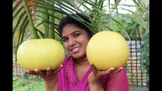 HOW TO CUT AND EAT POMELO FRUIT  HEALTHY VILLAGE FOOD [upl. by Payne]