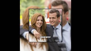 Harvey  Donna collab with girlygamer18 darvey harveyspecter donnapaulsen suits edit shorts [upl. by Weider]