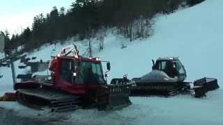 Damage au Col de Rousset  PistenBully 300W [upl. by Emse421]