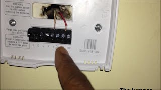 2Wire Installation for Honeywell Thermostat [upl. by Ricketts842]