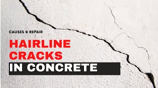 How to Repair Hairline Cracks in Concrete [upl. by Nivek582]