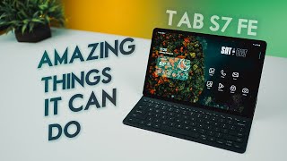 Galaxy Tab S7 FE  More Features Than You Know [upl. by Gerge]