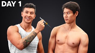 Steroids vs Natural 100 Day Transformation [upl. by Salkin]