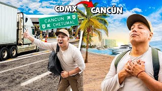 Viaje a Cancun en Menos de 24 Hrs ⏰Sin Dinero [upl. by Rebecca]