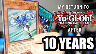 Returning to YuGiOh After A 10 YEAR Hiatus A YuGiOh Challenge Episode 1 [upl. by Aitnuahs]