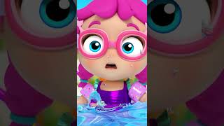 Jill Swims Like A Mermaid 🧜🏻‍♀️ Fun Sing Along Songs by LittleAngel Playtime [upl. by Tnairb]