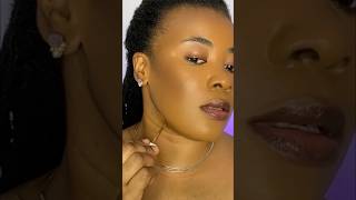 How to contour your jawline quick And easy nose contouring nosecontouring jawlinecontouring [upl. by Ettenay]