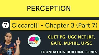 Ciccarelli Chapter 3  Part 7  PERCEPTION Gestalt Principles psychology  Mind Review [upl. by Ddot]