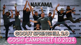 CAMPMEET KALI INI PADU BETUL GOOUT SPRINGHILL 20 GOSH CAMPMEET 10 2024 Green Avanza Camping [upl. by Ayadahs]