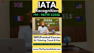 IATA Recognition Certification for IATA Recognition Air Ticketing Practical Courses Tourism School [upl. by Dnalyaw]