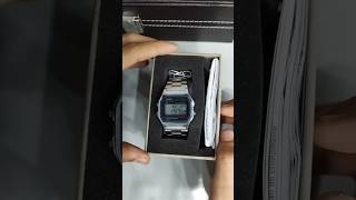 Casio a158w watch vintage series unboxing❤️‍🔥❤️‍🔥🔥viralvideo unboxing shortswatchcasio views [upl. by Alpers]