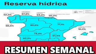 🔴🔴¿Cuanta AGUA HAY EN LOS EMBALSES2632024 [upl. by Anilegna]