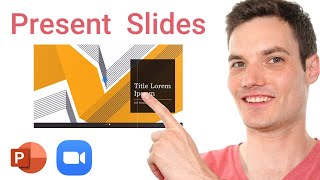 How to properly present PowerPoint slides in Zoom [upl. by Parry]