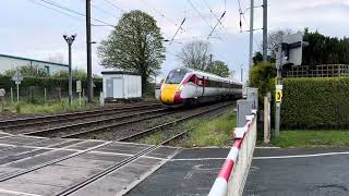 Morpeth North Level Crossing Northumberland Monday 18042024 [upl. by Weld955]