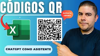 Generar Códigos QR en Excel para luego imprimirlos [upl. by Lashond162]