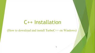 How to download and Install Turbo CC on Windows [upl. by Hsivat]