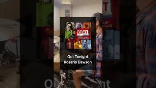 Rosario Dawson  Out Tonight From RENT Musical drum cover [upl. by Arbe]