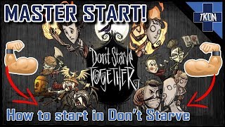 Dont Starve Together Beginners Guide Days 120 Made Easy [upl. by Leontine556]