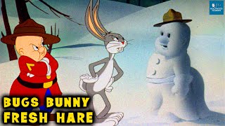 Bugs Bunny Fresh Hare 1942  Animated Short Film  Friz Freleng  Looney Tunes Cartoon Video [upl. by Chalmer]