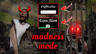 Granny Remake v18  Madness Mode with Extra alarm 🚨 amp Full Gameplay [upl. by Balch]