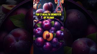 Top 5 Health Benefits of Plums healthyfood healthtips [upl. by Alram]