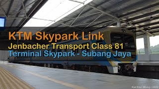 Return of EMU05 KTM Skypark Link Class 81 Joyride [upl. by Woodrow]