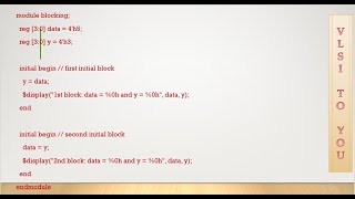 nonblocking assignment part1 [upl. by Vanna465]