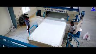 Complete Tour of Foam Plant Factory in India  Production of Flexible PU Foam  AS Enterprises [upl. by Reppart]