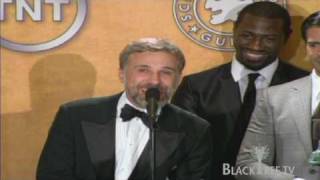 Inglourious Basterds wins Actor® for Best Ensemble Cast at SAG Awards [upl. by Arekahs]