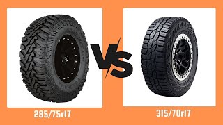 Tire Size 28575r17 vs 31570r17 [upl. by Stevy799]