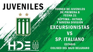 Excursionistas vs Sp Italiano  Fecha 21 [upl. by Alarick]