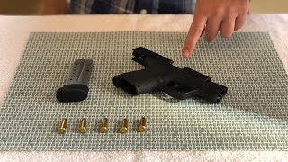 How to LOAD amp UNLOAD a handgun  for beginners [upl. by Celestine]