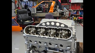 RCR GT40 BUILD Ep 18 Checking LS7 Heads [upl. by Wilmar]