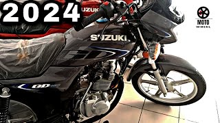 2024 Suzuki Bike GD110 Full Review Suzuki Bikes 2023  Motowheel [upl. by Ateuqahs]