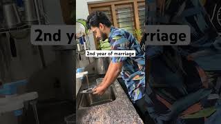 Marriage life trending funny couplecomedy comedy comedycouplegoals couple couplecomedy trend [upl. by Ettenuahs]