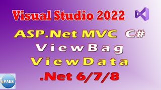 ViewBag e ViewData numa aplicação ASPNet MVC C VIsual Studio 2022 [upl. by Aicekal]