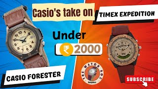 All about Casio Forester FT500WC  Timex Expedition Competition casio forester timex expedition [upl. by Idalia489]