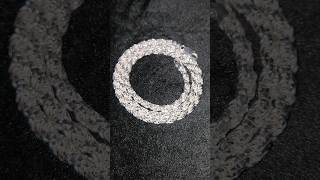 Luke Zion Jewelry 5mm Prism Cut Rope Chain Full Review Video Coming Soon shorts jewelry review [upl. by Hathcock332]