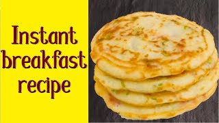 Breakfast recipeInstant potato dosaEasy breakfast recipeHealthy breakfast recipe [upl. by Kcam217]