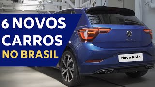 6 LANÇAMENTOS DE NOVOS CARROS NO BRASIL 20212022 [upl. by Thevenot252]