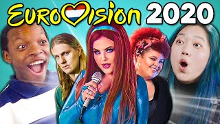 Adults React To Eurovision Song Contest 2020 [upl. by Aenit]