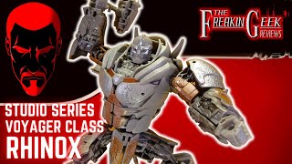 Studio Series Voyager RHINOX RotB EmGos Transformers Reviews N Stuff [upl. by Notac]