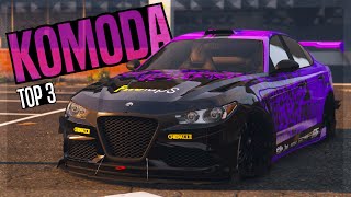 Top 3 Lampadati Komoda NEW PODIUM CAR Paint Jobs amp Customizations  GTA 5 Online [upl. by Lemmy]