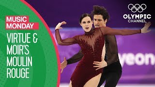 Tessa Virtue and Scott Moirs Moulin Rouge at PyeongChang 2018  Music Mondays [upl. by Pozzy]