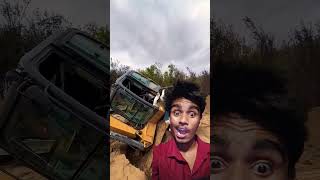 ￼ JCB Gaddha Mein Gir Gaya😭ll reaction ytshorts funny [upl. by Rochell]