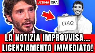 🔴 STEFANO DE MARTINO LA TRAGICA NOTIZIA DI POCO FA quotSONO STATO LICENZIATO PERCHÈquot [upl. by Atirat863]