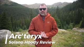 Arcteryx Solano Hoody  GoreTex INFINIUM Windproof and Casual Style [upl. by Aronson]