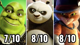 DreamWorks Movies Ranked [upl. by Eninahpets]